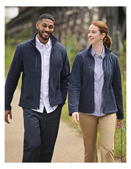 REG-TRF618-Honestly Made Recycled Full Zip Fleece Jacket 2